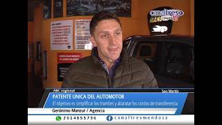 Patente Unica del Automotor  Geronimo Manzur [upl. by Dudley]