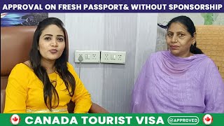 KAMALPREET KAUR Got her Canada tourist visa  Best immigration Services in Punjab [upl. by Auqinot803]