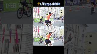 🏆LEtape 2024🚴🏻‍♂️ tourdefrance cycling cycle bike bikelover roadbike racing rider sports [upl. by Mal]