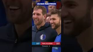 NBA Luka Doncic Magical Moments 2 nba carolsinging nbagamewinners faith nbahighlights [upl. by Gaylene]