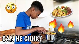 KAILEM COOKS US DINNER This Won’t End Well 😩  Family Vlog  The Williamsons [upl. by Leidba535]