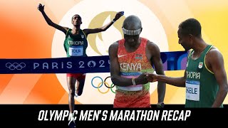 Who Won the 2024 Mens Olympic Marathon and What Happened to Eliud Kipchoge  Recap and Reactions [upl. by Ahtiuqal]