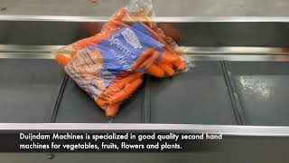 Gillenkirch packing system for carrots Model 7000 EK [upl. by Baniaz]