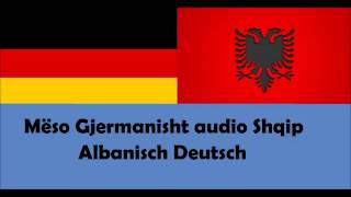 Mëso Gjermanisht Shqip Fjalor Audio 62 100 Albanisch Deutsch 3 [upl. by Giana407]