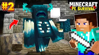 🤯 FIGHT WITH WARDEN 😱 Minecraft Gameplay in Hindi [upl. by Saitam]