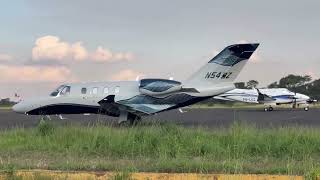 Cessna 525 Citation M2 Partindo em 29042024 [upl. by Odlanor]