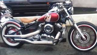 Yamaha Dragstar 650 Bobber [upl. by Anaujit]