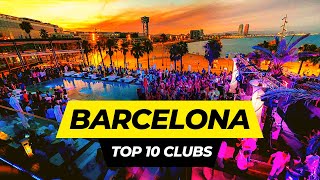 Top 10 Best Nightclubs in Barcelona 2024  Spain Travel Guide [upl. by Ingram]