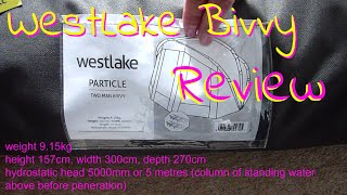 Review WestLake Particle 2 Man Bivvy  where to go fishing shelter [upl. by Cozmo]