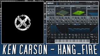 Ken Carson  quothangfirequot Sound Design Breakdown SERUM TUTORIAL [upl. by Nerot]