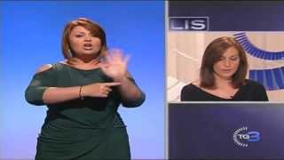 TG3 LIS del 28082013 il TG nella Lingua Italiana dei Segni di Rai 3 [upl. by Epilef]