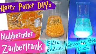 DIY Effekt wie Lava Lampe  Harry Potter DIY Zaubertränke  Öl Wasser Dichte Experiment  mommymade [upl. by Iphigenia]