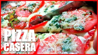 Pizza casera 4 quesos shorts [upl. by Sitoel591]