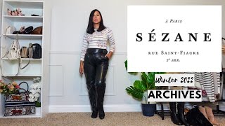 SEZANE Try On Haul II Archives Winter 2022 II Classy Elegant Lookbook [upl. by Michon472]