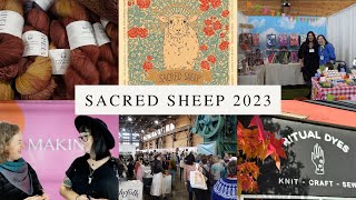 Sacred Sheep 2023  Wool Festival amp Travel Vlog [upl. by Francene767]