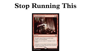 Blasphemous Act is The Most Overplayed Card in Commander [upl. by Lisk]