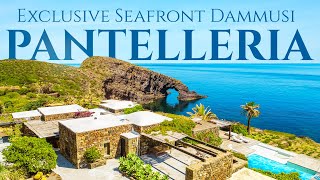 INSIDE a SEAFRONT Dammusi Complex For Sale in Pantelleria  Lionard [upl. by Eilak47]