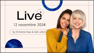 Direct dastrologie ✨ du 12 novembre 2024 avec Christine Haas amp Zoé Lafont astrologues [upl. by Odelle]