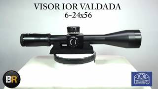 Visor IOR VALDADA 624x56 FFP MOAX  BlackRecon [upl. by Ssilb]