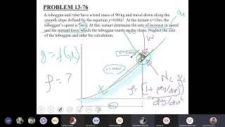 Problem 1376  Force amp Acceleration  Chapter 13  Kinetics of a Particle [upl. by Lahcym147]