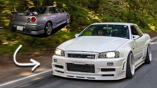 Building the POOR MAN’S R34 GTR in UNDER 10 Minutes Amazing Transformation [upl. by Ahsenac]