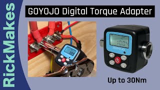 GOYOJO Digital Torque Adapter [upl. by Nile318]