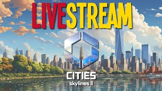 Cities Skylines 2 New City Biffa Building LIVE [upl. by Jennings]