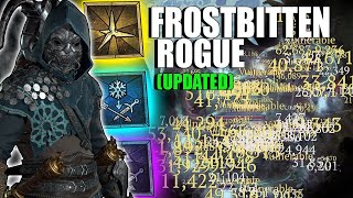 Diablo 4  UPDATED quotFrostbittenquot Rogue Build for Endgame Stun and Freeze EVERYTHING [upl. by Haimirej891]