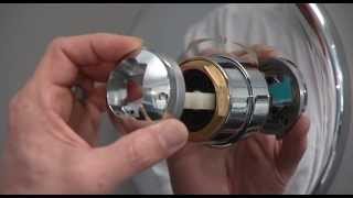 Axiotherm shower valve  Thermostatic cartridge maintenance and replacement [upl. by Aztin374]