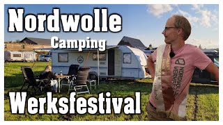 Camping beim Nordwolle Werksfestival [upl. by Toffic]