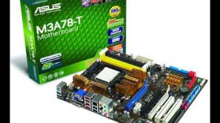 Asus M3A78T  ATX Motherboard Review [upl. by Brandy]