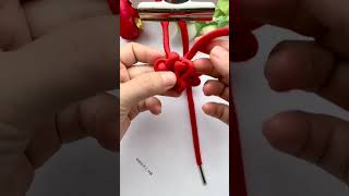 How to tie a sweater rope knot rope braiding skills sharing sweater rope knotting fancy knott [upl. by Latta]