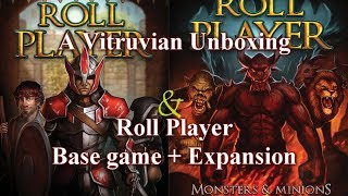 Vitruvian Unboxing Roll Player  base game  expansion [upl. by Shurlocke]