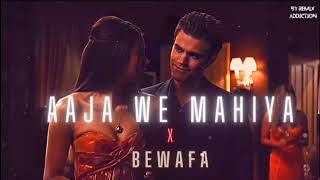 Aaja we mahiya X Bewafa 💔💔 mashup  nk ankit [upl. by Gniw]