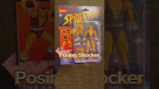 Posing shocker actionfigures figure spiderman shocker marvellegends [upl. by Eanahs71]