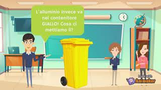 La raccolta differenziata spiegata ai bambini [upl. by Noneek]