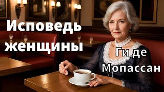 ГИ ДЕ МОПАССАН  ИСПОВЕДЬ ЖЕНЩИНЫ  РАССКАЗ  АУДИОКНИГА [upl. by Tager6]