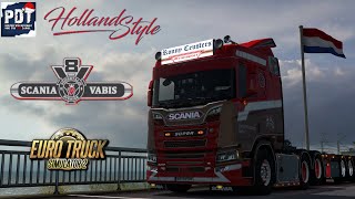 ✅ETS2 V136PDTScania Next Gen Ronny Ceusters transport Nice Mod [upl. by Norrabal]