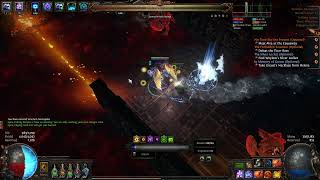 Dexkyais 1div Hexblast Sanctum Build Last 4 Rooms  Path of Exile Settlers [upl. by Charita]