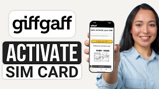 How to Activate SIM Card on GiffGaff 2024  GiffGaff SIM Activation [upl. by Ariajaj]