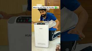 New Air Purifier 😭✅ Dushyantkukreja dushyantkukreja airpurifier shorts [upl. by Rosane]