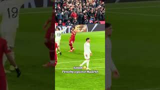 Real Madrid vs Liverpool  Mbappe vs Salah Penalty Miss  Champions League [upl. by Toogood]