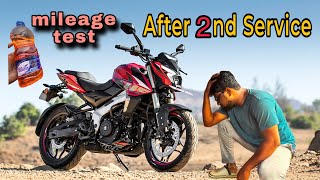 pulsar Ns 400z Mileage test After 2nd Service [upl. by Esinal]