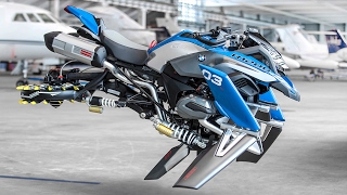 BMW Flying Motorcycle Concept  Hover Bike l Lego Bike [upl. by Ednargel]