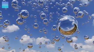 Quiet Classroom Music For Children  Calming Sensory Bubbles  Morning music for class [upl. by Aynotel863]