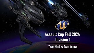 UT2004 Fall 2024 Assault Cup  Div 1  Team Mind vs Team Vernon [upl. by Bouzoun]