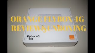 Orange Flybox B310  Router 4G  unboxingampreview [upl. by Charbonneau196]