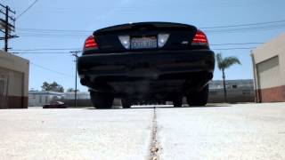 20130622  EVILVIC Cammed Crown Victoria Exhaust Video 2003 P71 Under Car Video [upl. by Sigismondo]