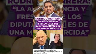 Rodrigo Herrera quotLa altisonancia y frescura de los diputados UDI es de una moral torcidaquot short [upl. by Purse]