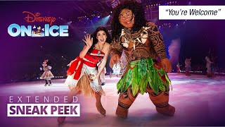 Youre Welcome  Disneys Moana Live  Disney On Ice full performance [upl. by Suckow350]